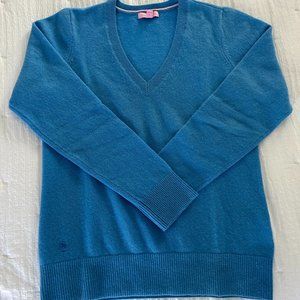 Lilly Pulitzer cashmere v-neck sweater